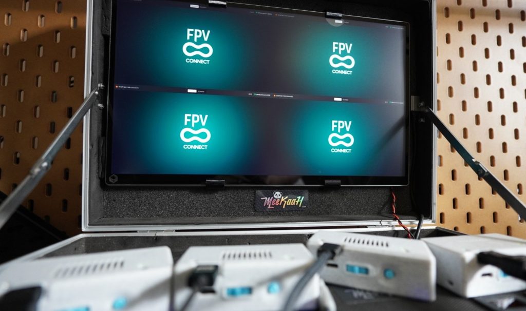 FPVConnect pack splitscreen vue 4 ecrans zoom